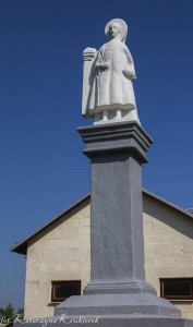 figura św. Agaty 4 ćw.XIX w., ulica Szkolna, obok domu nr 1