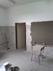 zdjęcia remontowanych pomieszczeń
